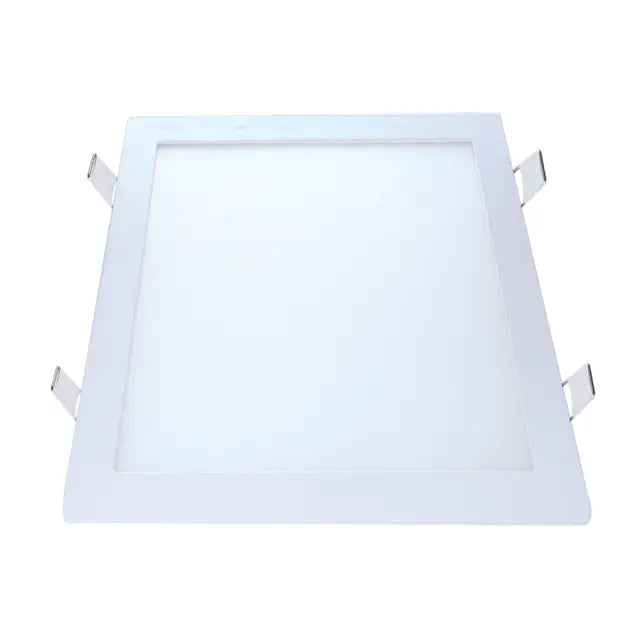 Painel Plafon LED Embutir Quadrado 18W Luz Branca (6500K)