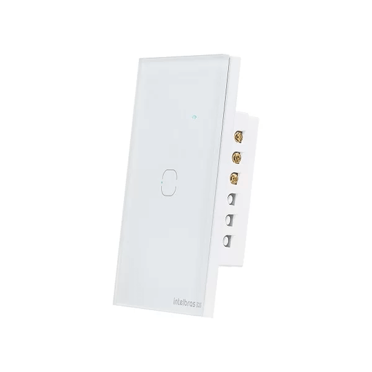 Interruptor Inteligente Wi-Fi 4x2 1 Tecla Touch
