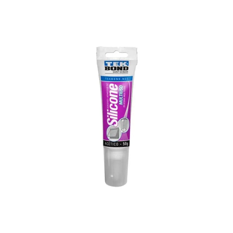 Tubo Silicone Multiuso Incolor Com 50g Tek Bond