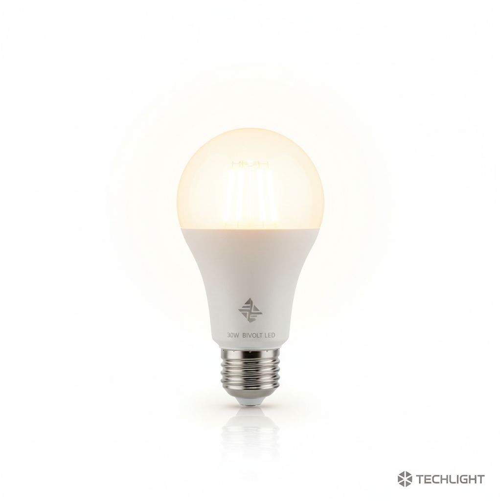 Lâmpada LED Alta Potência 30W Bivolt Branca