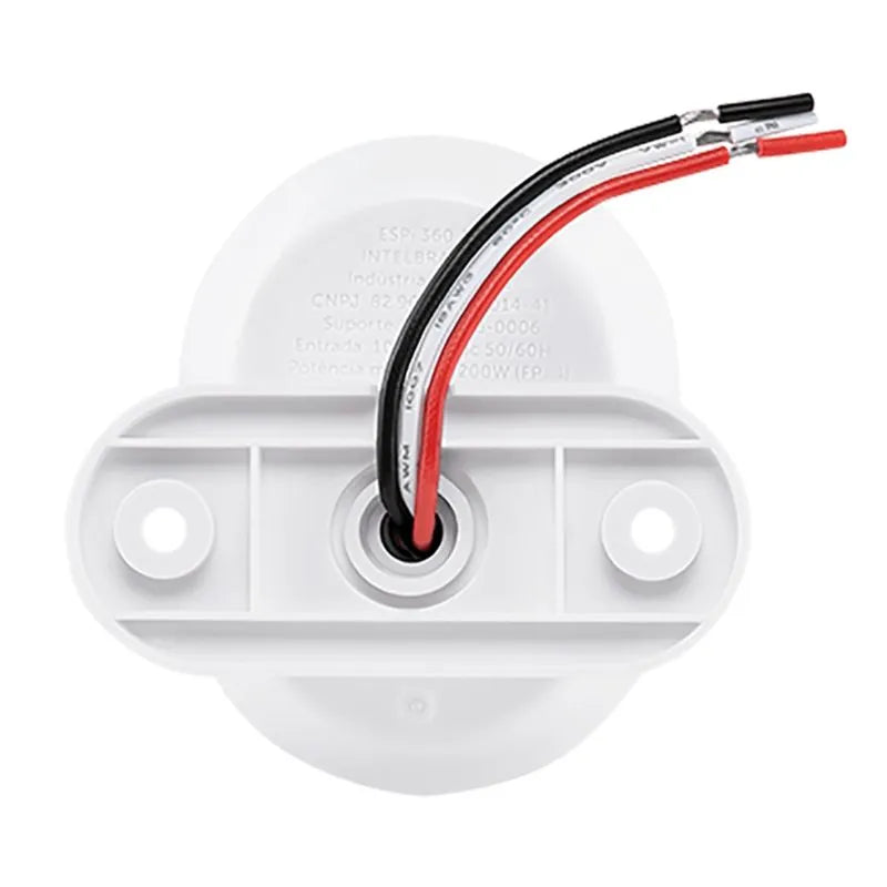 Sensor de Presença Biv 200/2000W Sobrepor Parede ESPI 360 A Intelbras