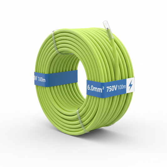 Cabo Flexível 4,0mm² 750V Rolo com 100 Metros