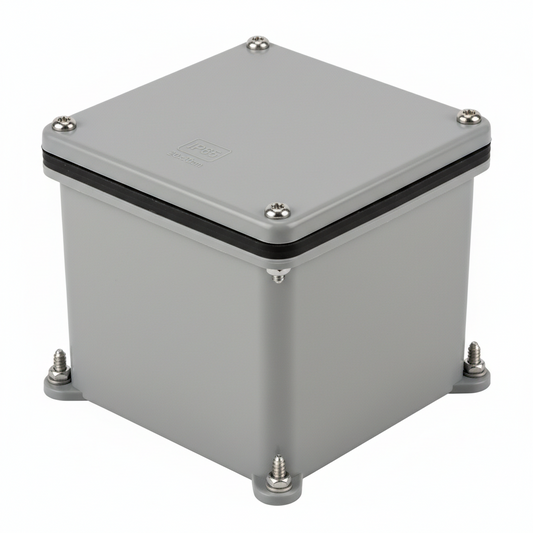 Caixa de Passagem de Sobrepor PVC IP65 20x20cm
