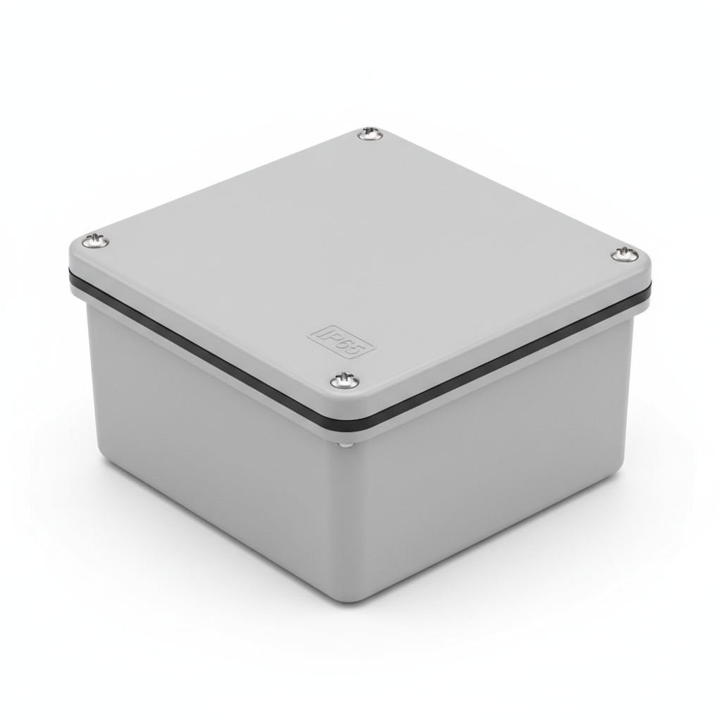 Caixa de Passagem de Sobrepor PVC IP65 20x20cm