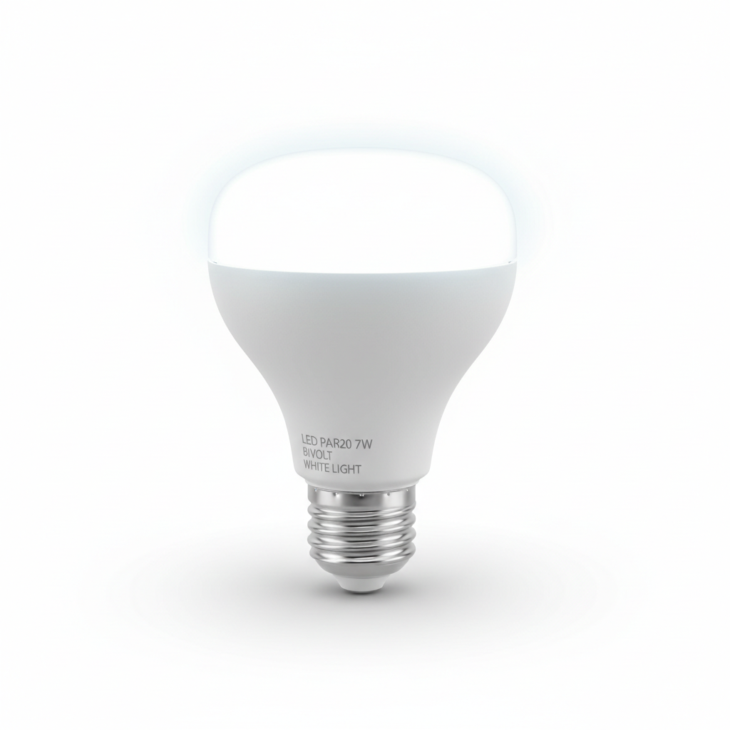 Lâmpada LED PAR20 7W Bivolt Luz Branca