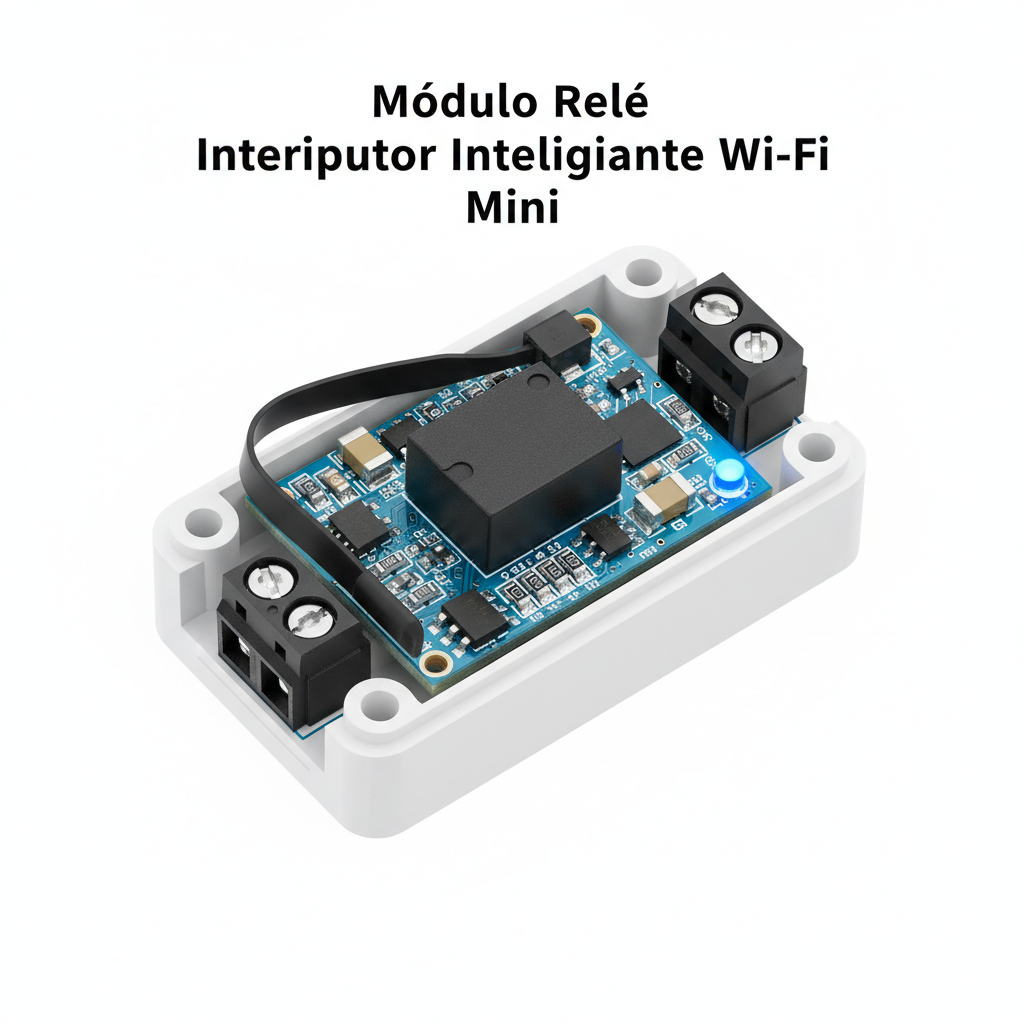 Módulo Relé Interruptor Inteligente Wi-Fi Mini