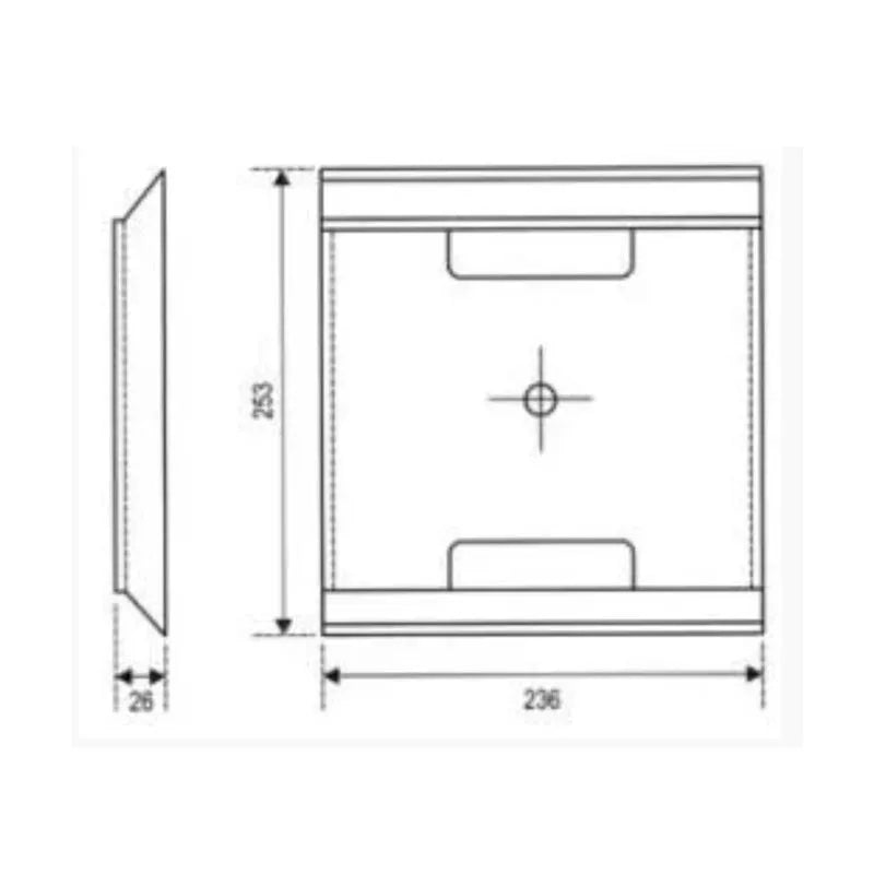 Porta Documento A4 253X236X26Mm Wj-1 Laranja 29004 Prabox
