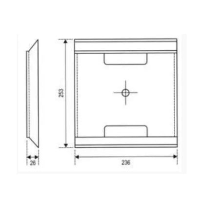 Porta Documento A4 253X236X26Mm Wj-1 Laranja 29004 Prabox